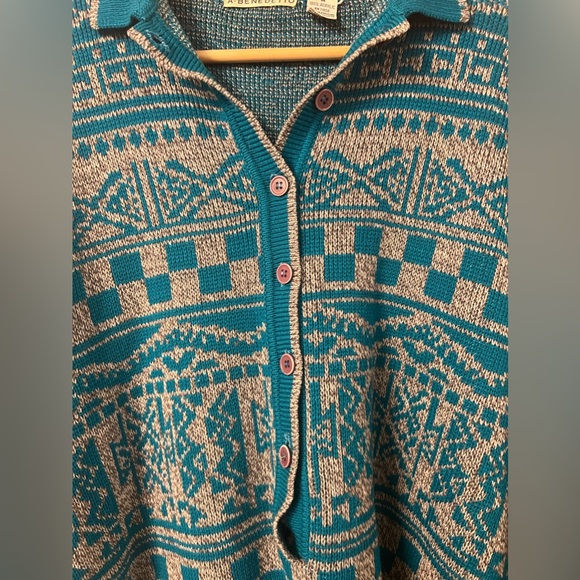 Vintage Acrylic Sweater A Benedetto Pullover - Picture 3 of 9